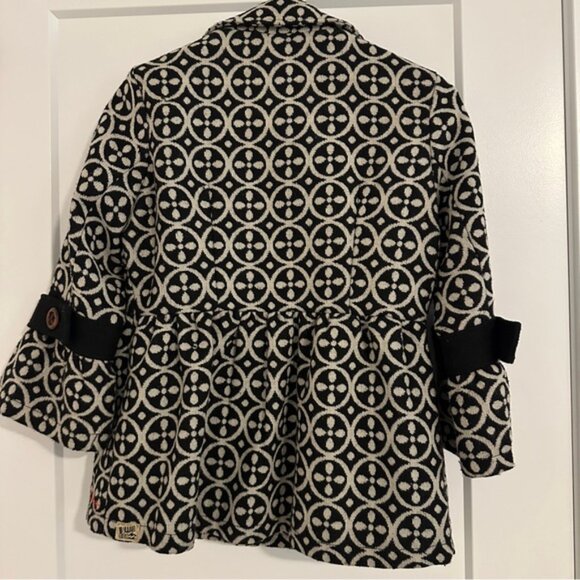 Billabong Black and Cream Patterned Jacket Size Small Women’s - Picture 7 of 9
